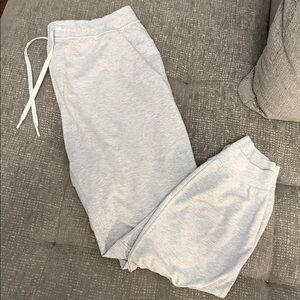 lululemon athletica Light Heather Gray Sweatpants - XL Tall